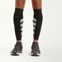 PRESSIO - Power Calf Guard - Black/Silver